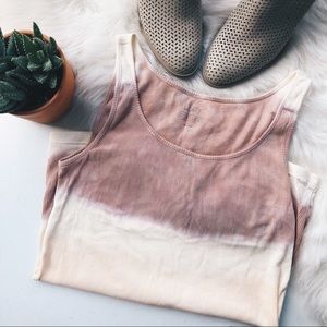 Loft dip dye tank